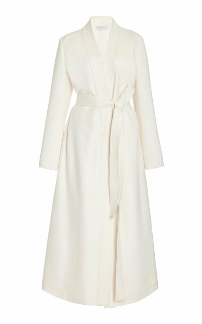 Devon Coat Ivory | Gabriela Hearst Womens Coats
