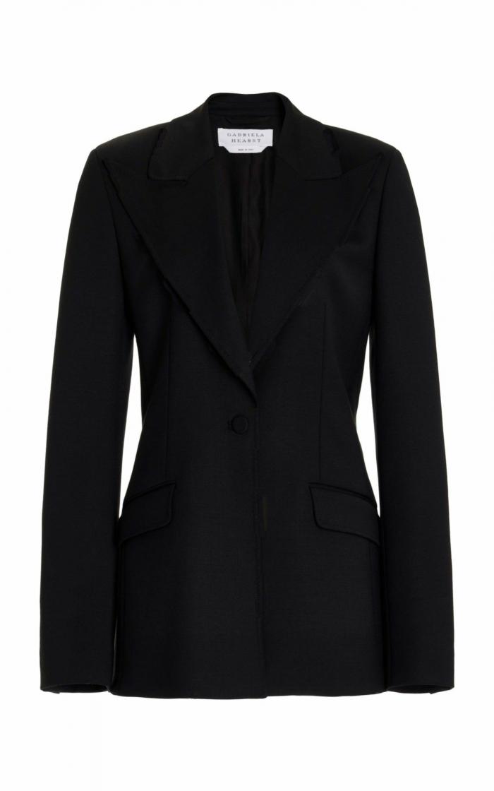 Leiva Blazer Black | Gabriela Hearst Womens Jackets