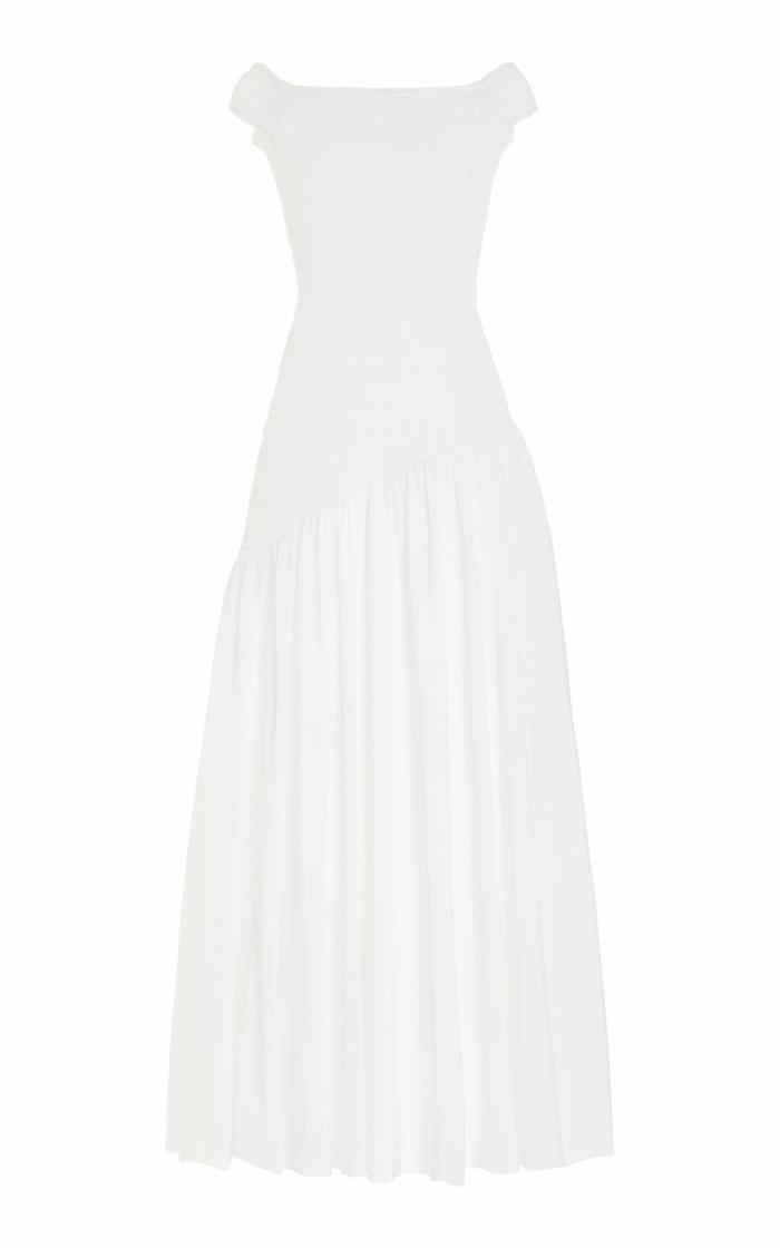 Veloso Dress Ivory | Gabriela Hearst Womens Dresses