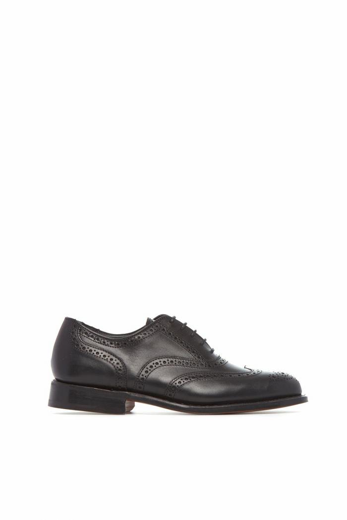 Wincap Oxford Shoe Black | Gabriela Hearst Womens Flats